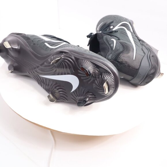 Nike Alpha Huarache NXT Black Metal Baseball Cleats Men's size us 7 - Picture 9 of 9